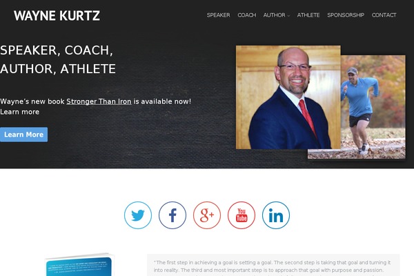 Site using Strong Testimonials plugin