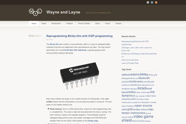 Titan_pro theme site design template sample