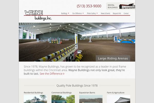 waynebuildings.com site used Wayne