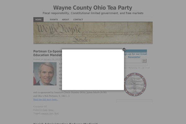 Site using Facebook Page Promoter Lightbox plugin