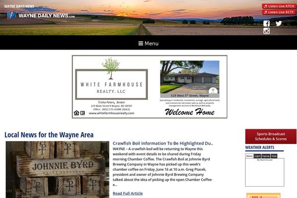 Site using Hm_slider plugin