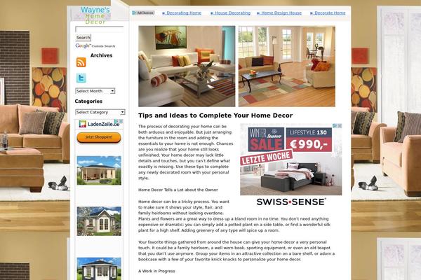 Ctr Theme theme site design template sample