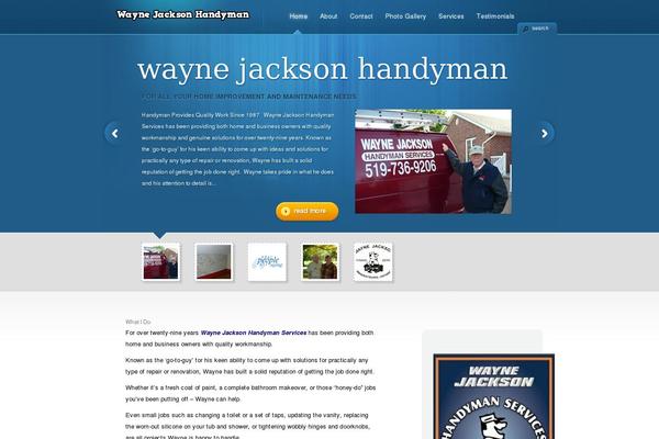 TheCorporation theme site design template sample