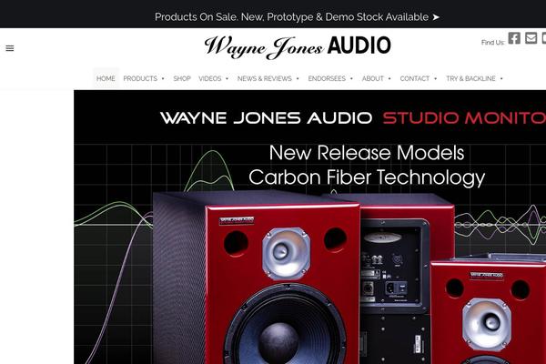 waynejonesaudio.com site used Nota
