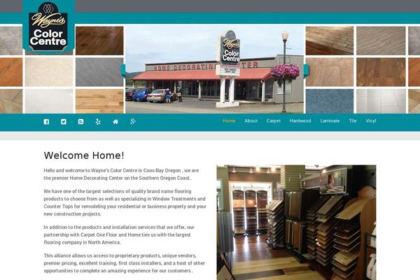 Storely theme site design template sample