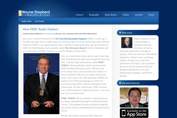 Studioblue theme site design template sample