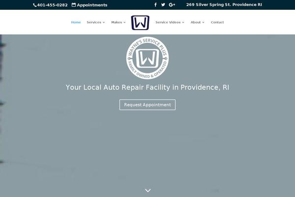 waynesservice.com site used Autovitals