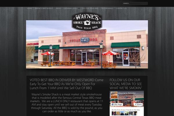 Traject theme site design template sample