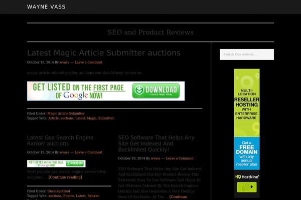 Eleven40 Pro theme site design template sample