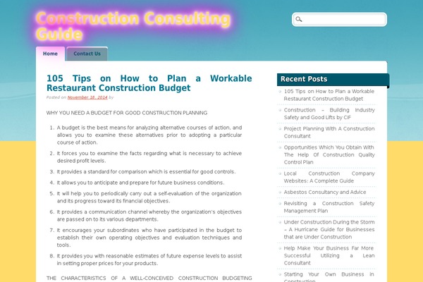 Citizen Journal theme site design template sample