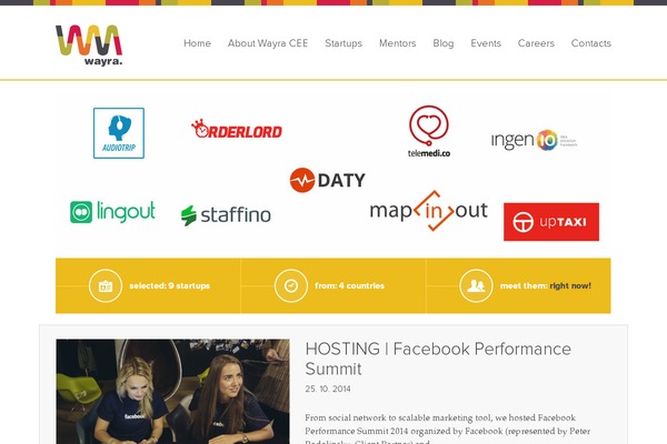 wayracee.com site used Wayra
