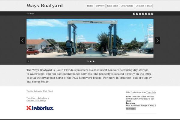 waysboatyard.com site used Business lite