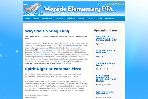 Overlay theme site design template sample