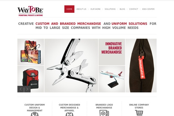 Bigbang theme site design template sample