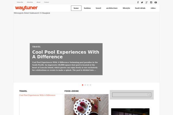 Slavia theme site design template sample