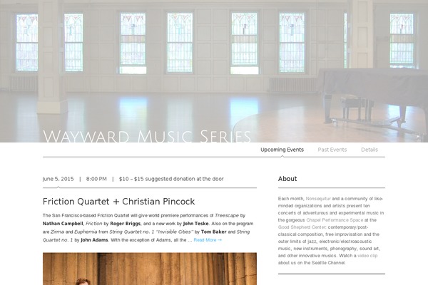 Site using Easy Backstretch plugin