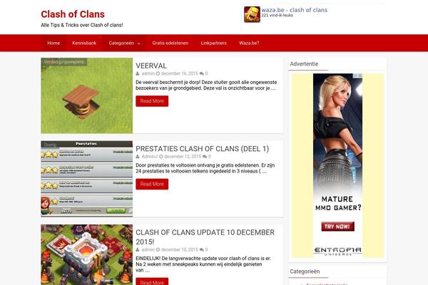 RedWaves Lite theme site design template sample