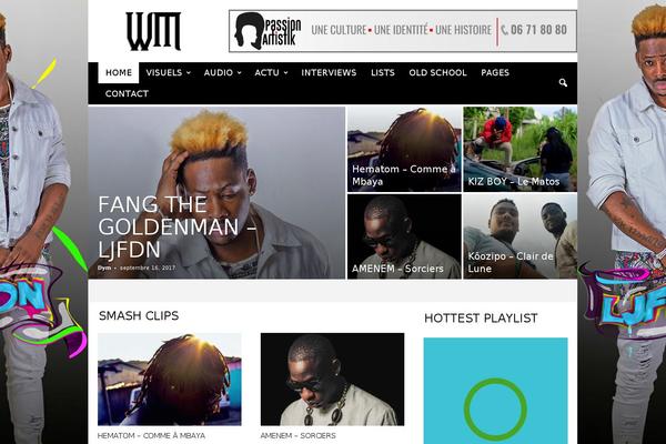 wazemusic.com site used Aigen