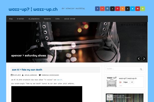 Courage theme site design template sample