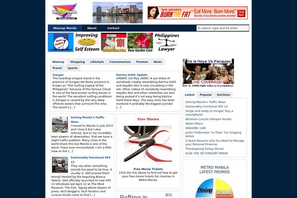 Structure theme site design template sample