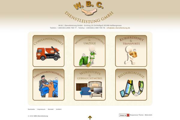 ResponsivePro theme site design template sample