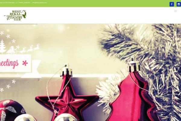 Avada theme site design template sample