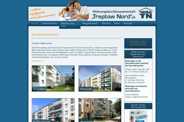 Site using Bootstrap-lnmedia plugin