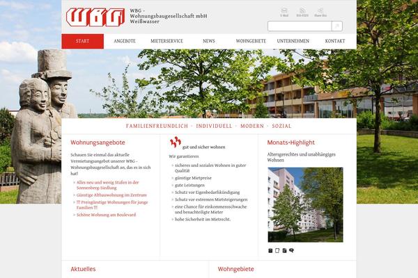 wbg-weisswasser.de site used Wbg