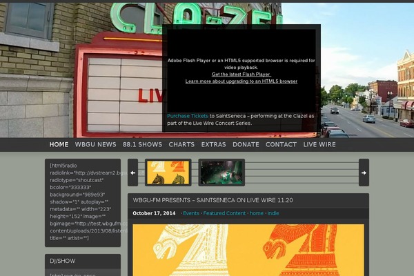 Soundcheck theme site design template sample