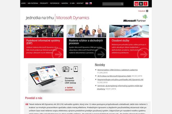 wbi.sk site used Wbisystems