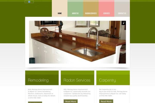 wbmontag.com site used Myframework