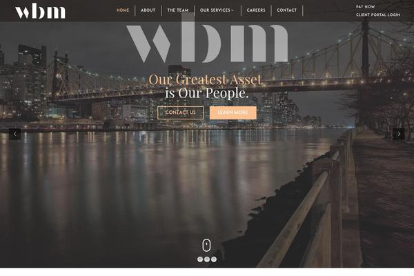 Hudsonwp theme site design template sample