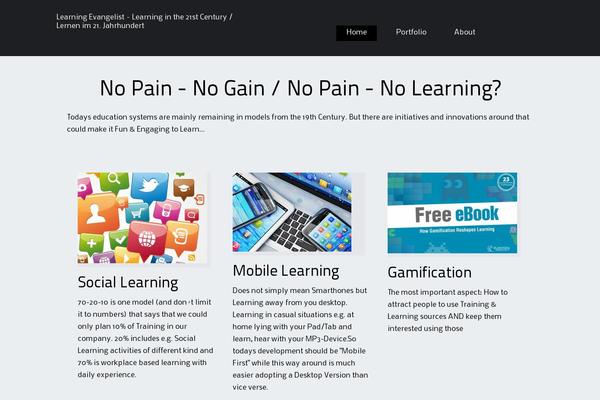 Site using Syndicate Press plugin