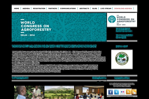 wca2014.org site used Clixpert_theme_2.0