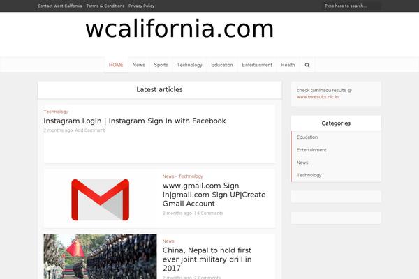 Site using Meks Easy Ads Widget plugin