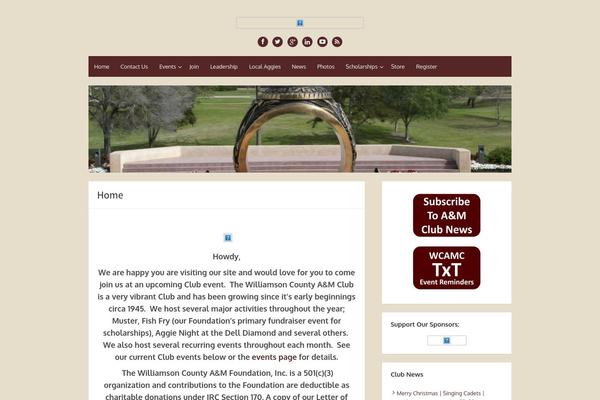Site using Custom Facebook Feed plugin