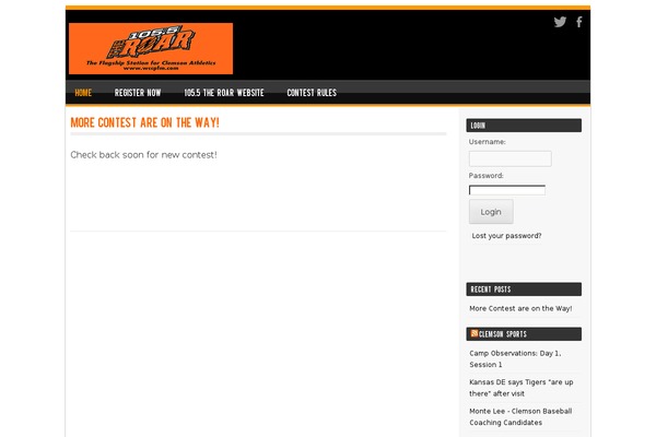 SPORTY theme site design template sample