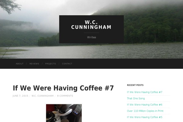Hemingway theme site design template sample