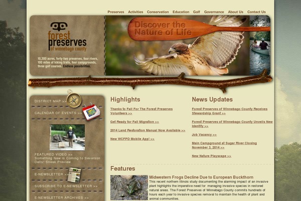 wcfp theme websites examples