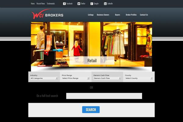 wcibroker.com site used Wci