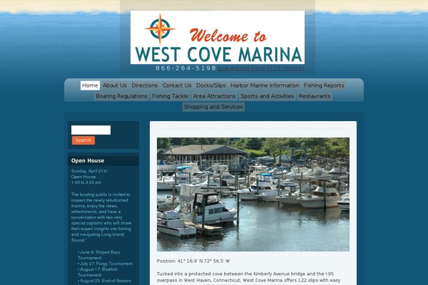 Beach theme site design template sample