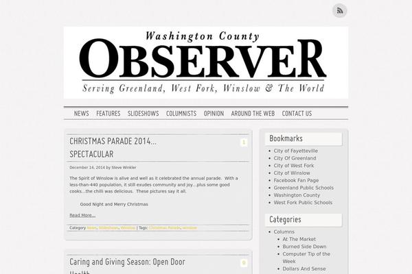Site using BNS Featured Category plugin