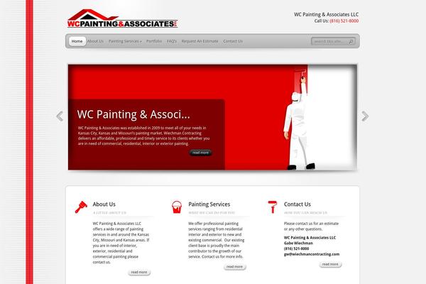 TheProfessional theme site design template sample