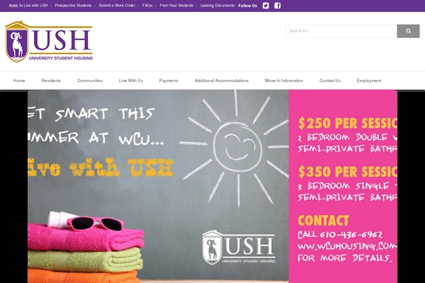 wcuhousing.com site used Perspective