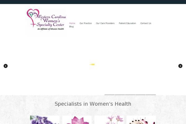 Mindful theme site design template sample
