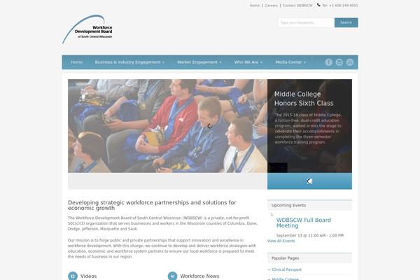 wdbscw.org site used Grandcollege-v1-10