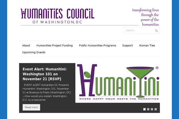 wdchumanities.org site used Hdc-2023