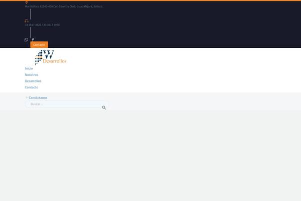 Site using Thegem-elements plugin