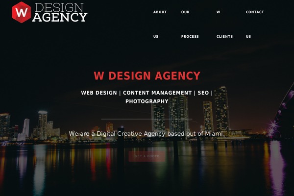 Bridge theme site design template sample