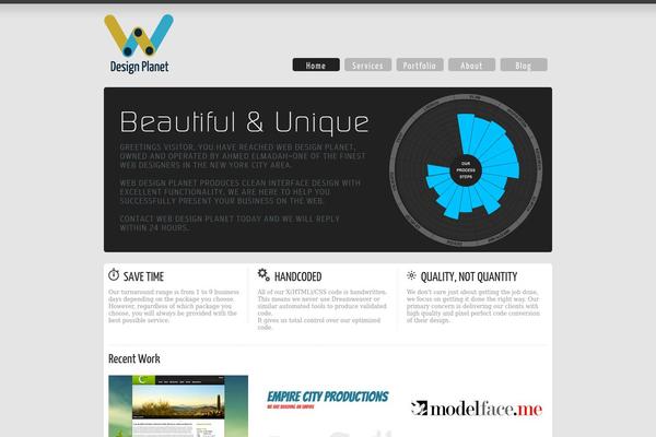 Toolbox theme site design template sample